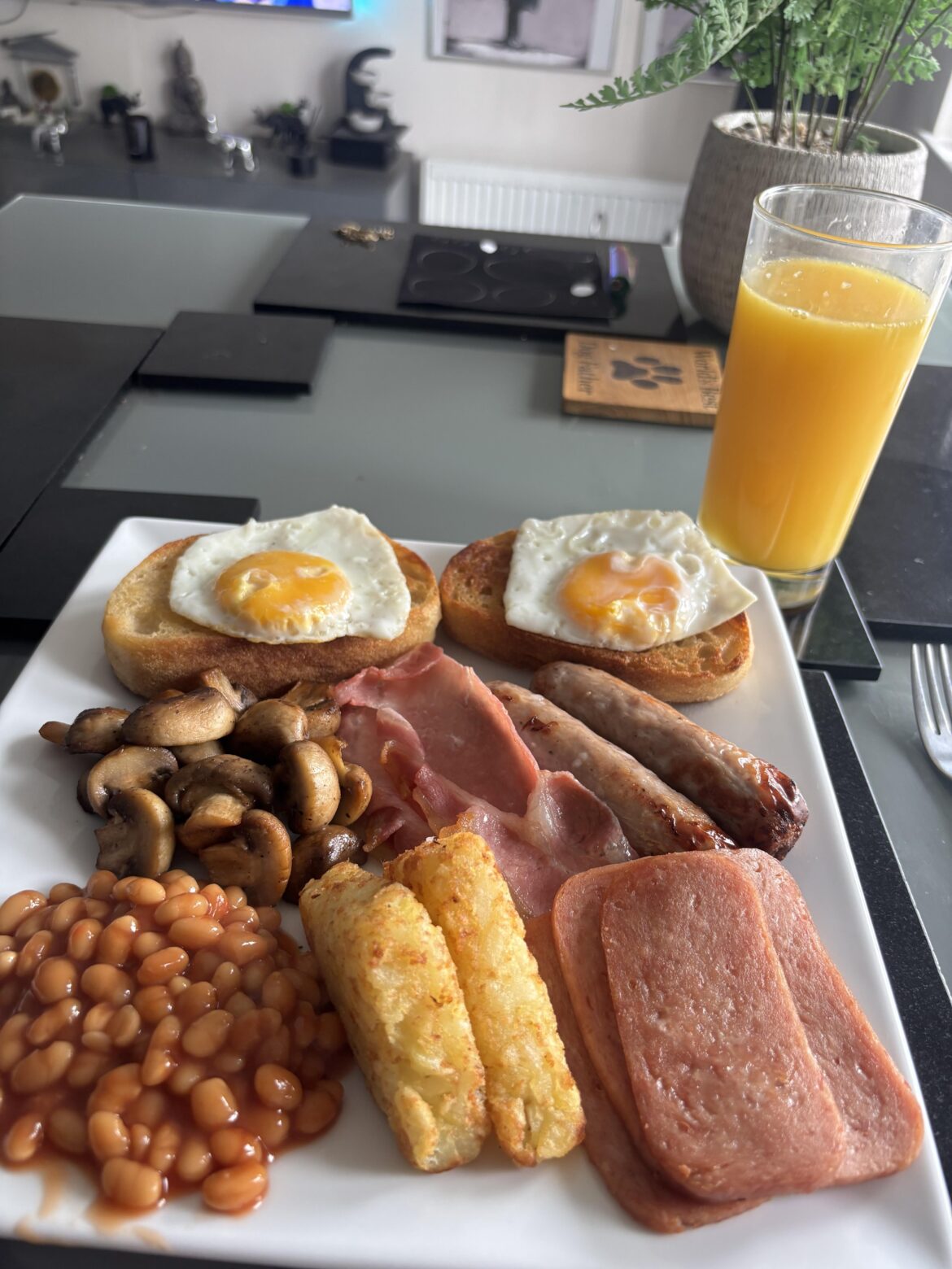 Fry up featuring SPAM!