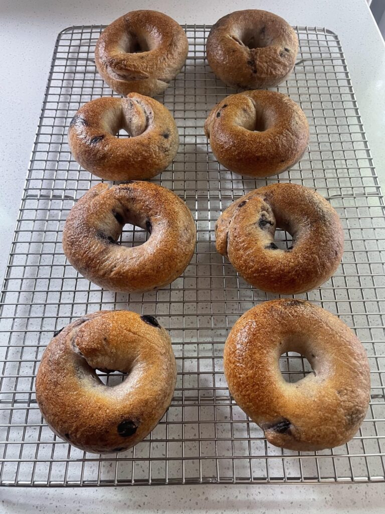 Second attempt at bagels, really proud of them.
