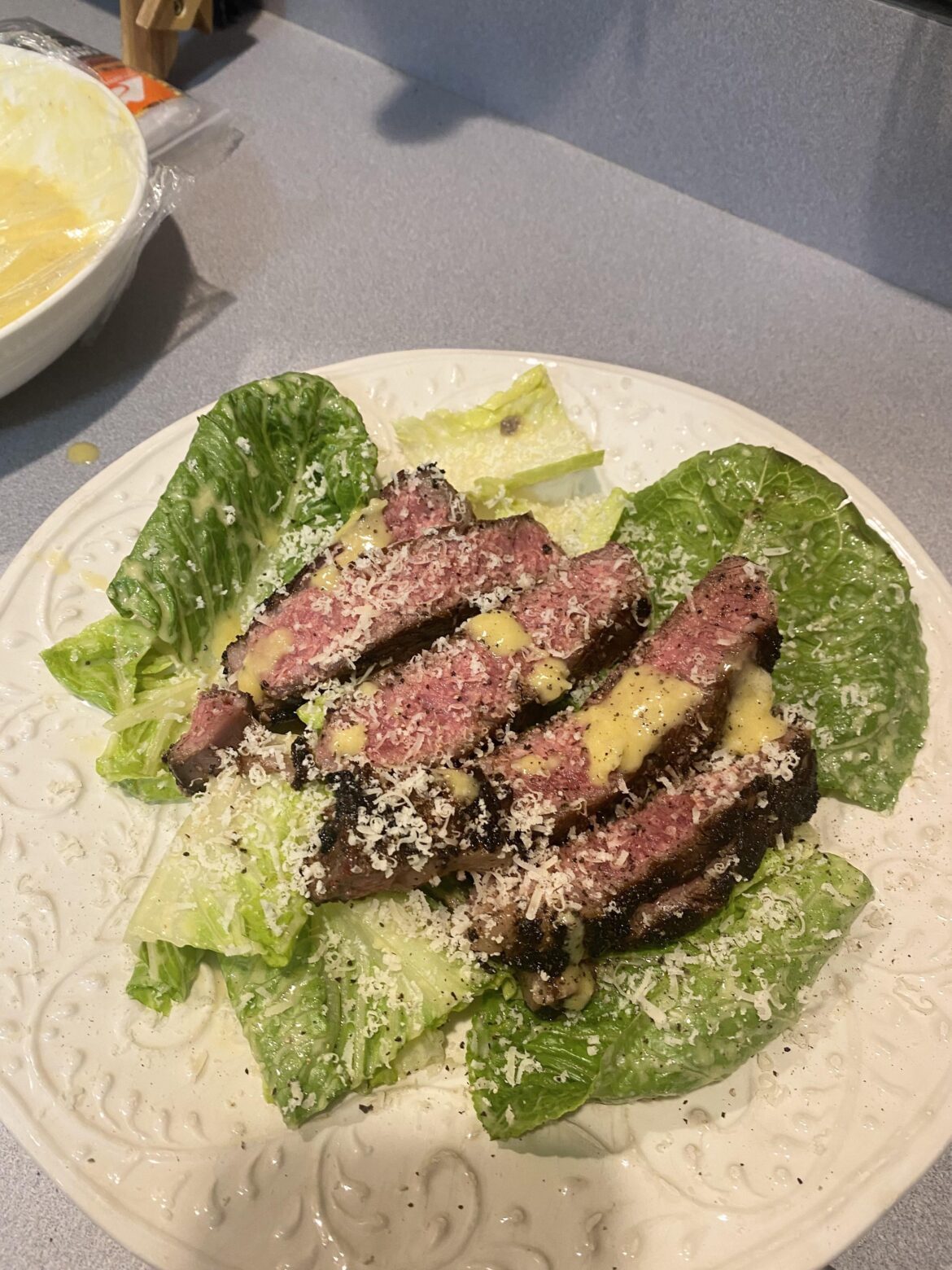 Anyone else for Steak and Caesar?