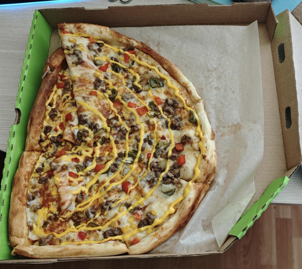 Delivery guy messed up