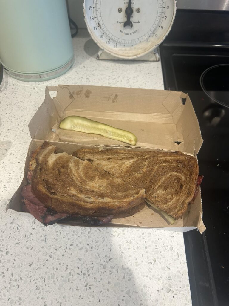 Smoked meat sandwich estimates? Is 400 or so wishful thinking for what I had?