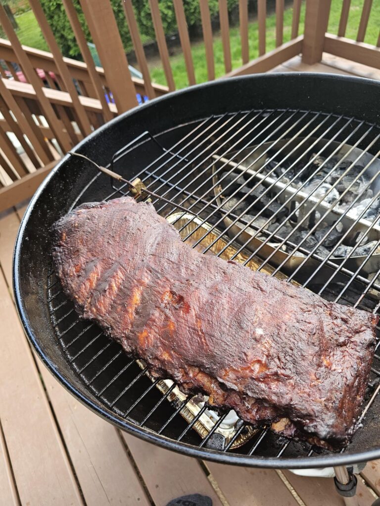 First time smoking ribs!