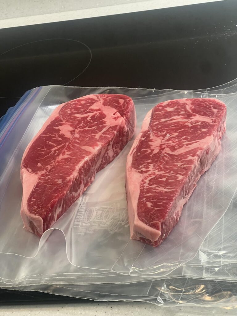 What temp should I sous vide these Prime NY Strips at? (130 F VS 137 F)