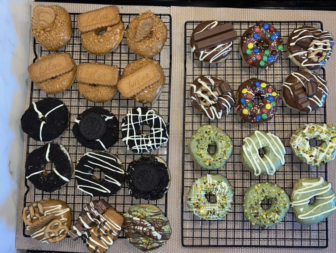 Made some artisan doughnuts for my birthday!