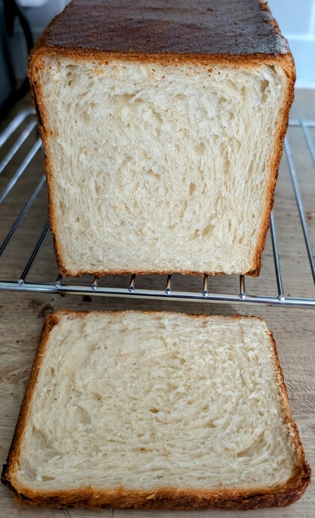 Japanese sourdough milk bread