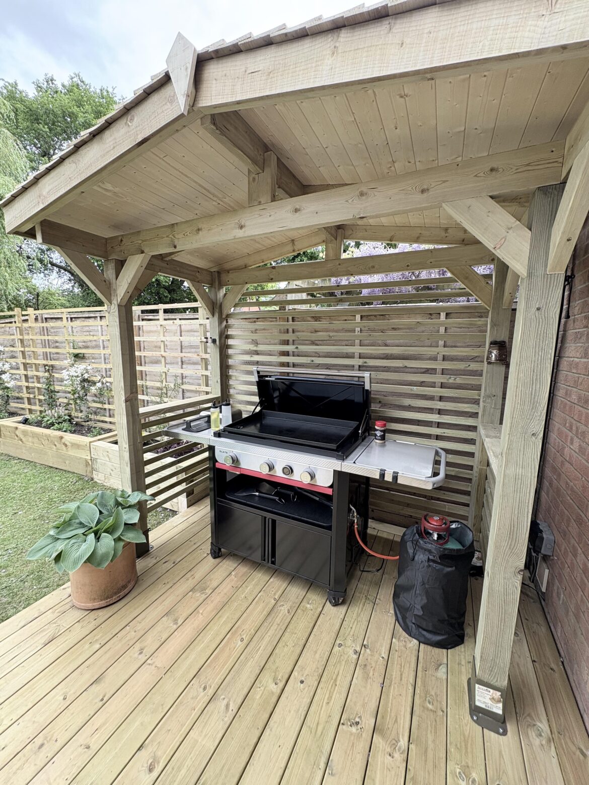 First cook on the Slate. Stressful! :)