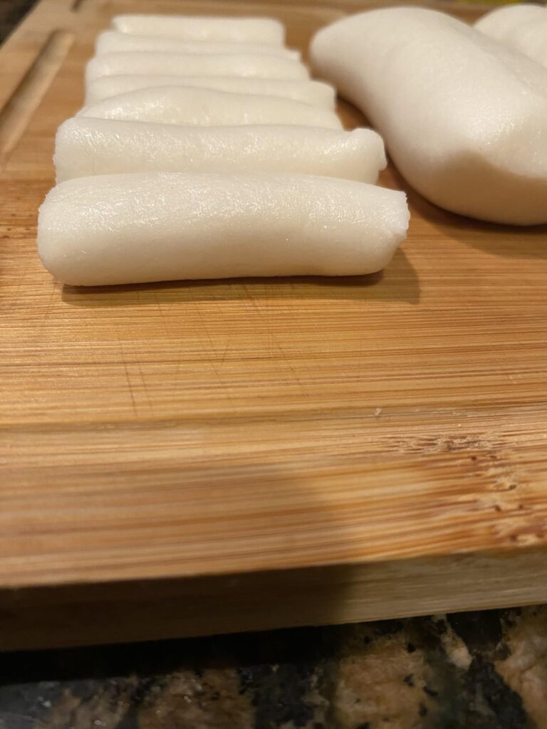 I made tteok!