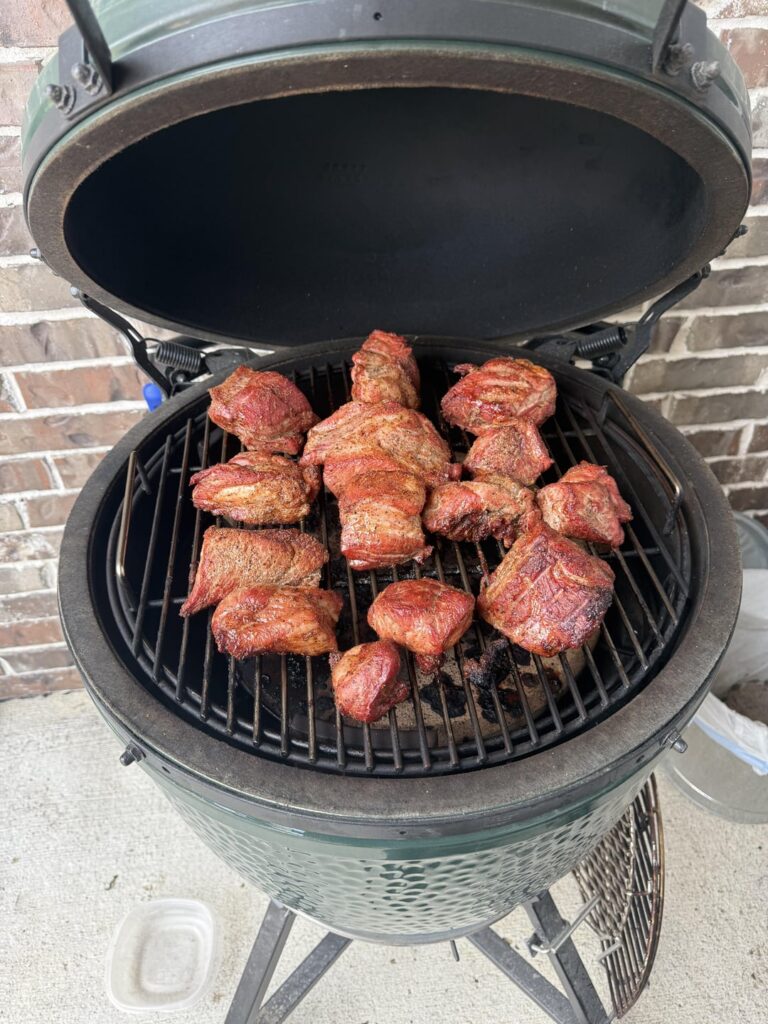 Smoked Pork Carnitas on BGE