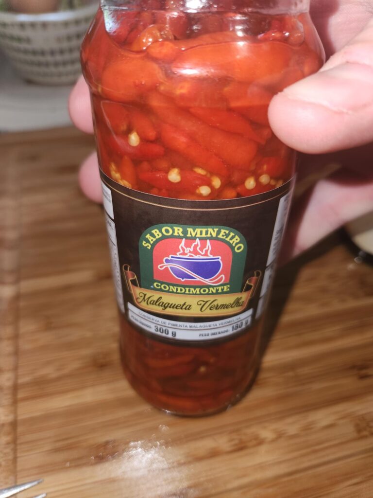 Weird post - Finally picked up some Malagueta peppers after failing to grow them. Decided to try them on some cantaloupe. 10/10