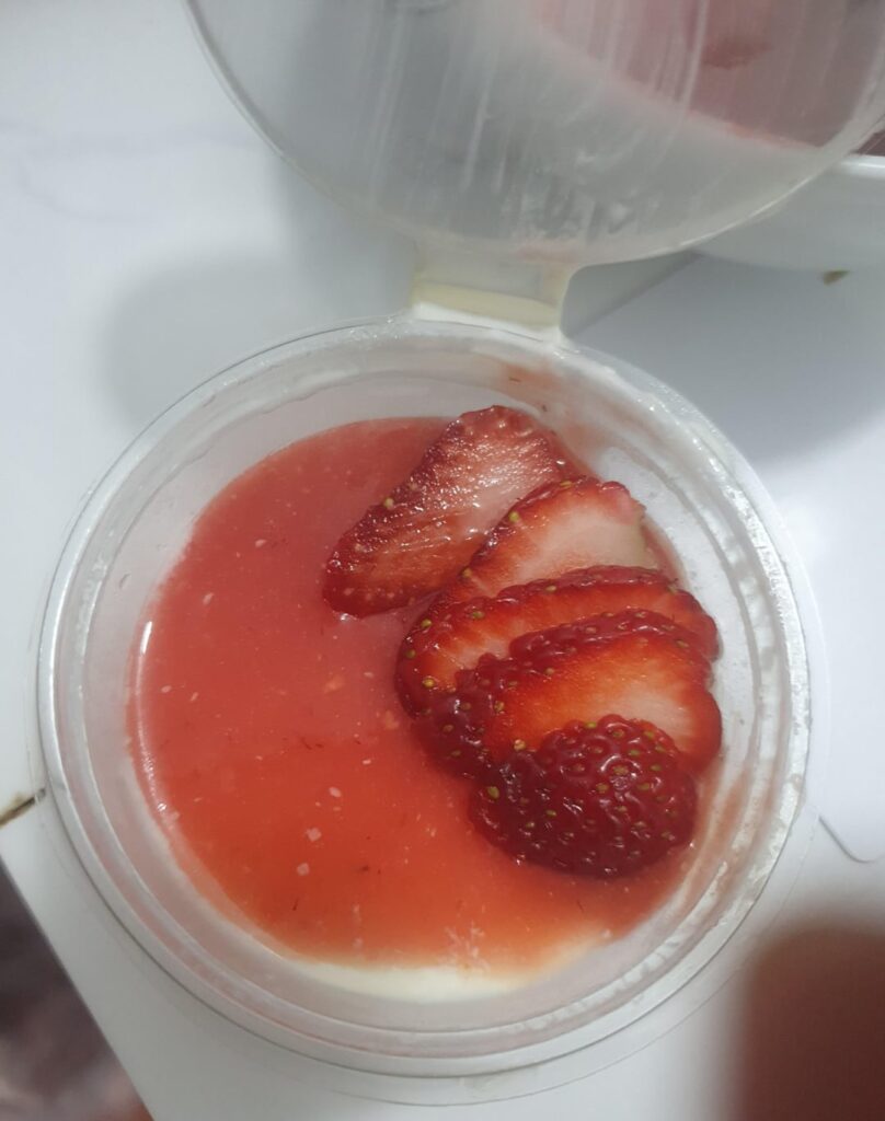 First time making panna cotta