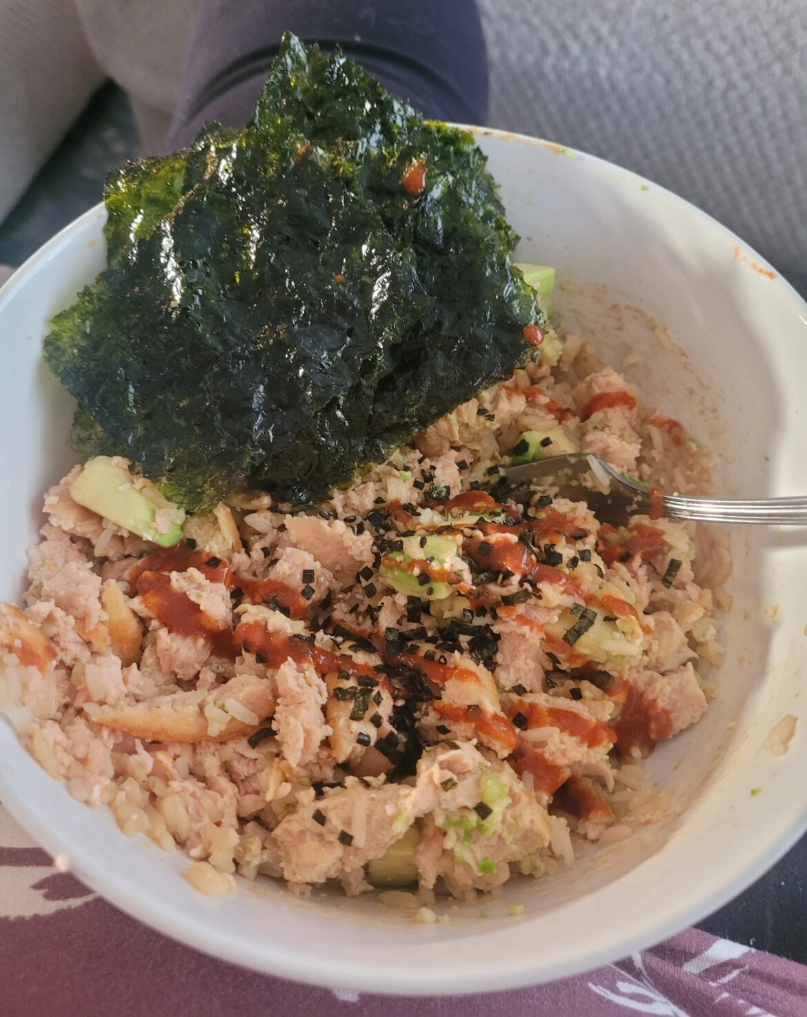 890 calories, salmon sushi bowls 890 calories, salmon sushi bowls