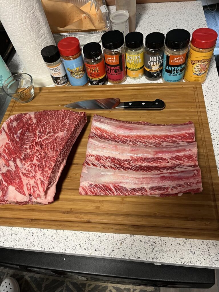 First time smoking beef ribs
