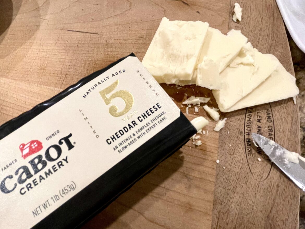 There are a lot of cheddars in the world, but give me Cabot 5y and I’ll be happy any day