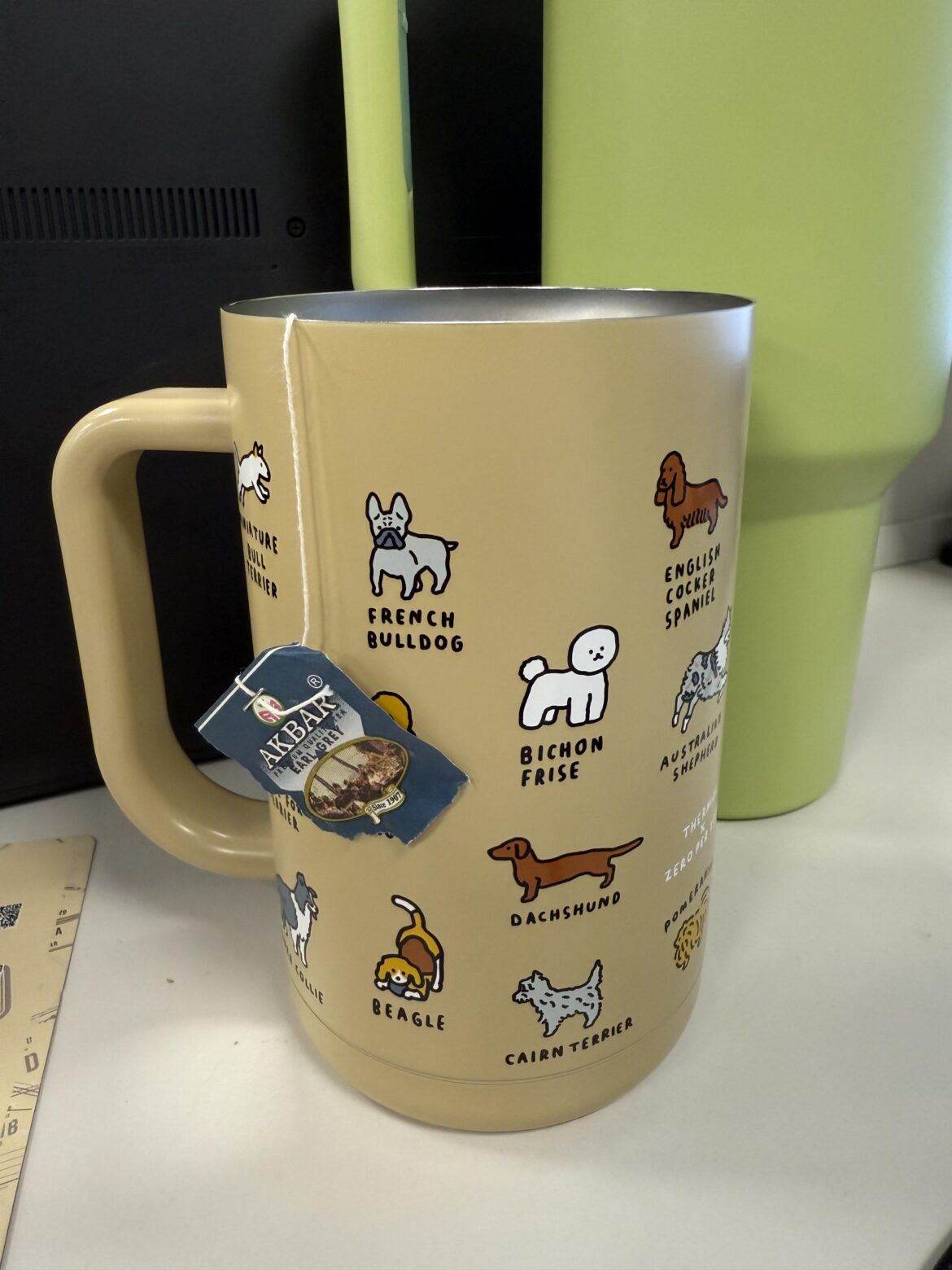 Add a bag of Earl Grey tea to your coffee