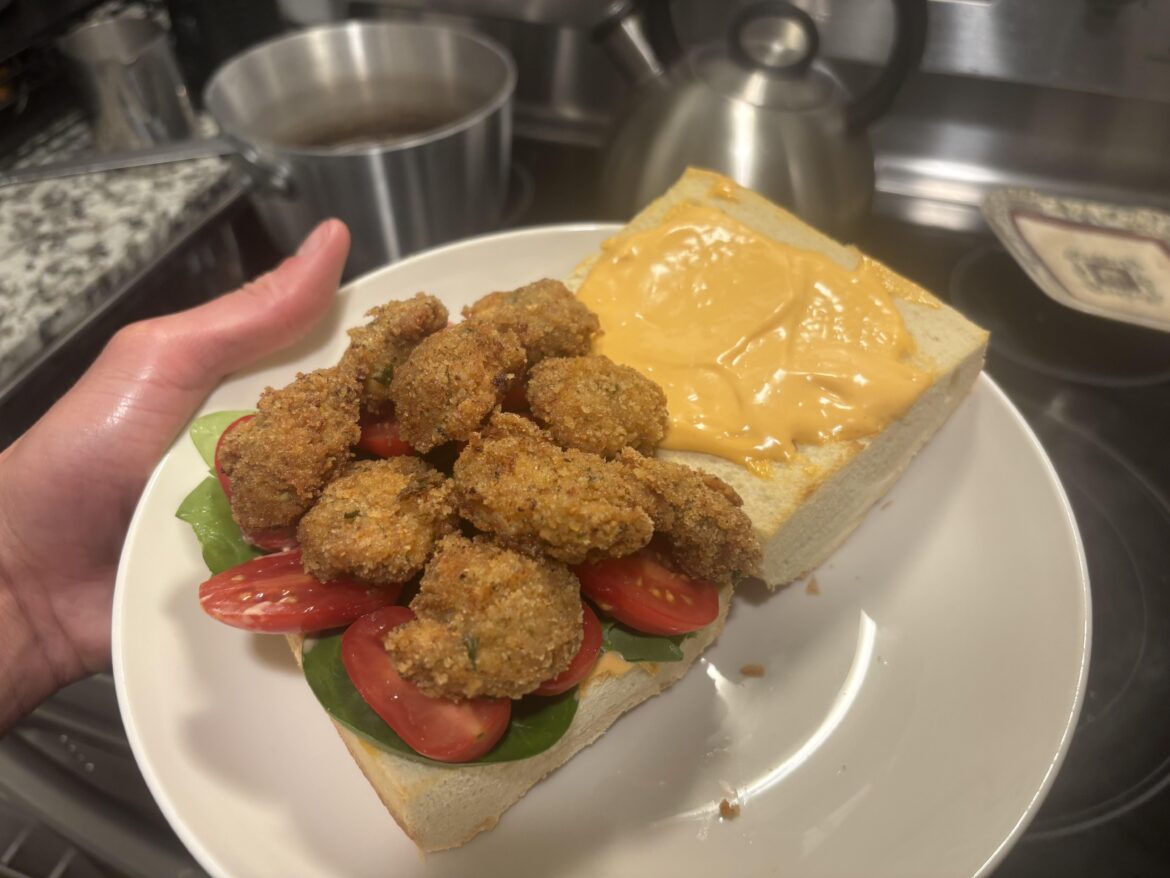 Had a midnight Po’Boy last night