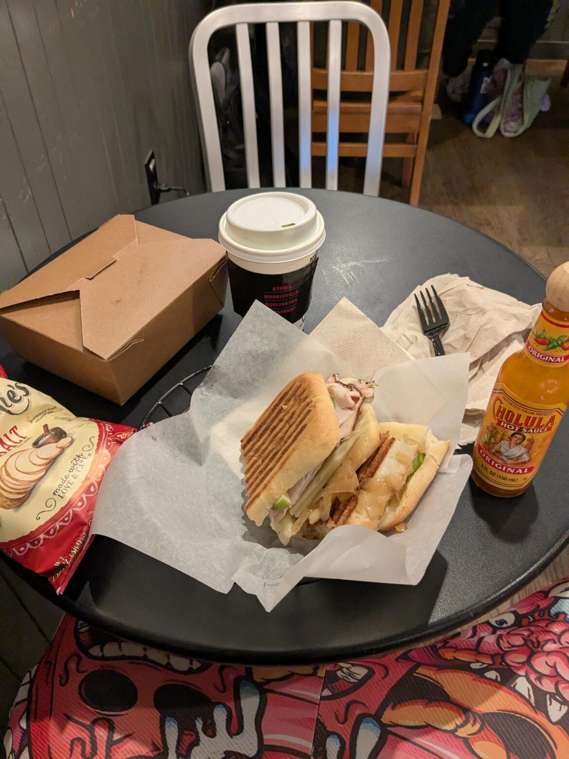 Vermonter sando at blackcap