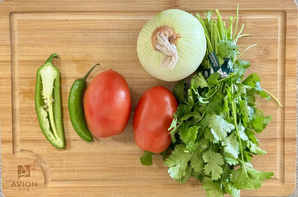 Pico de gallo a mi gusto