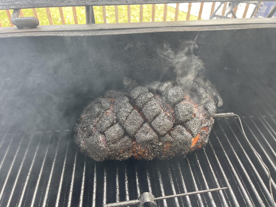 Offset pork shoulder Offset pork shoulder