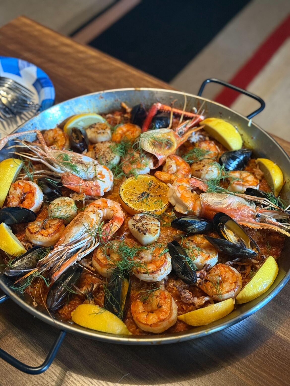 Bouillabaisse paella