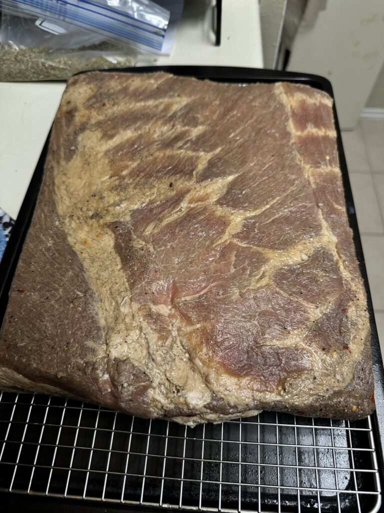 First Smoke with Traeger