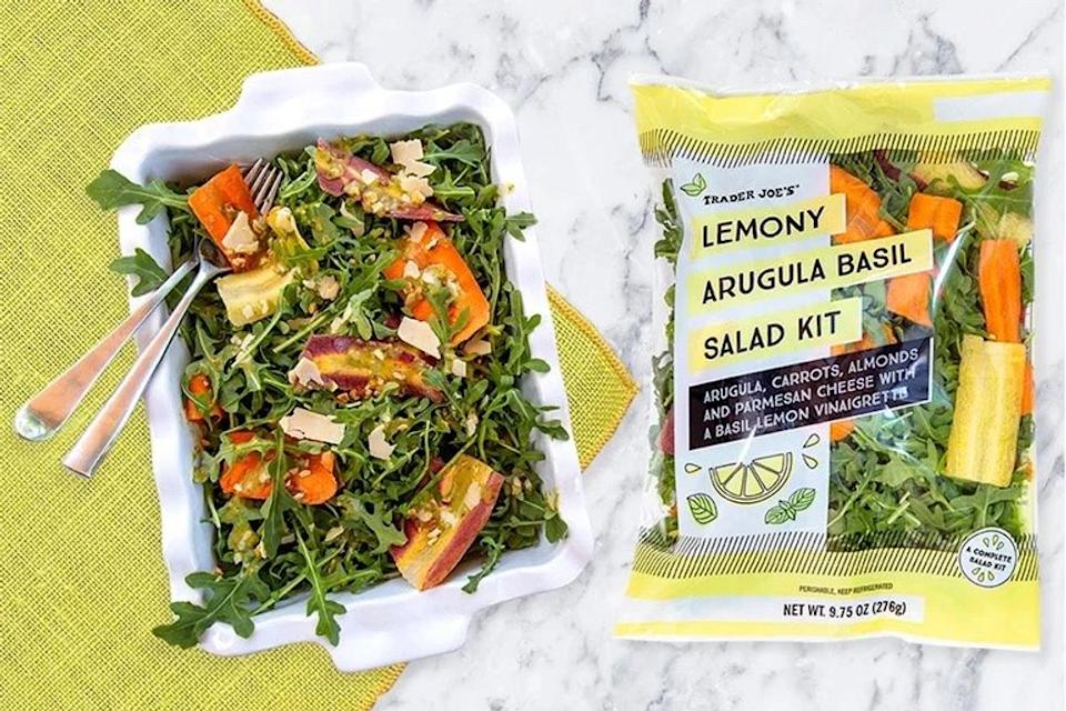 Lemony Arugula Basil Salad Kit | Trader Joe's