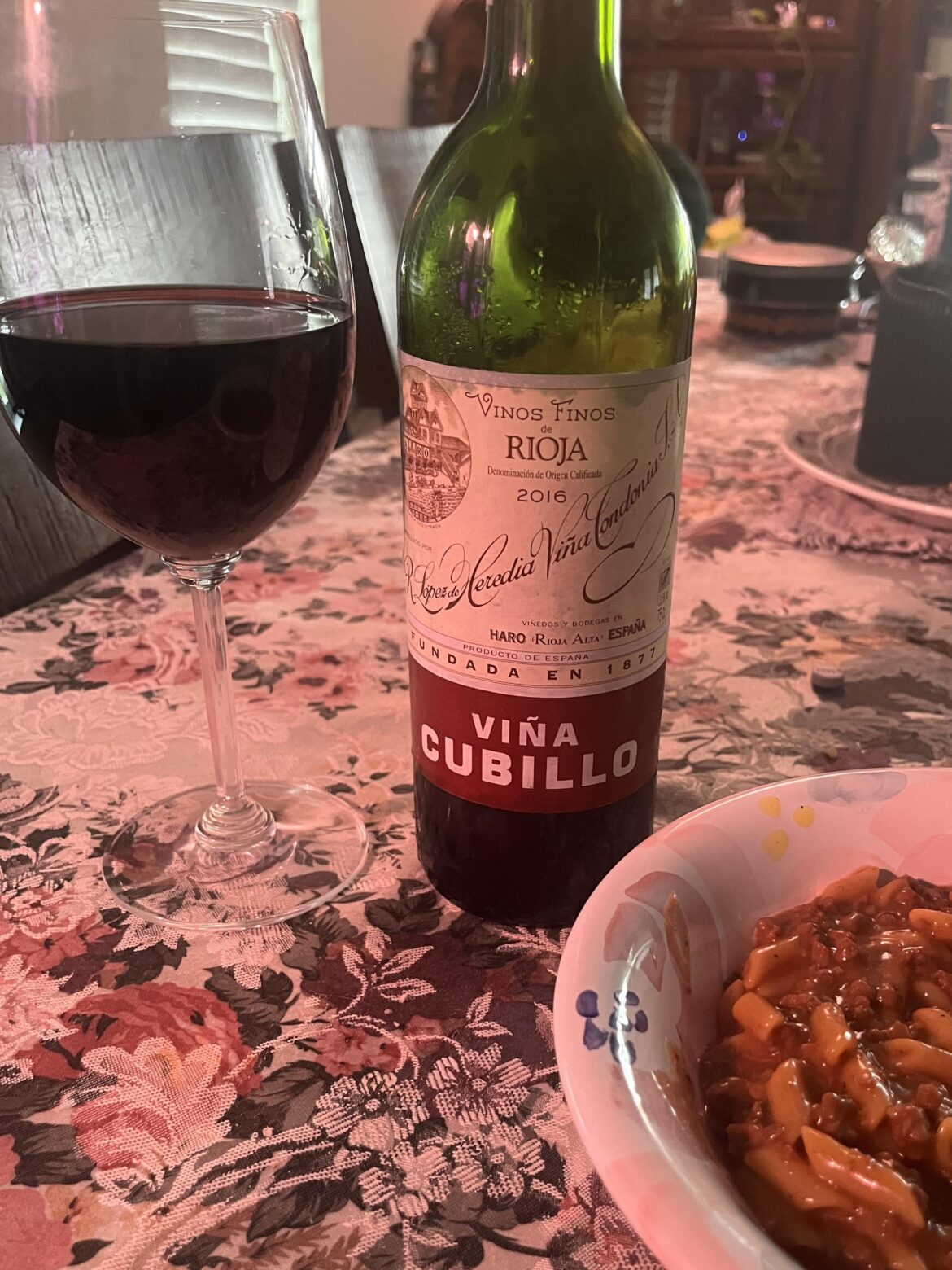 R. Lopez de Heredia Viña Cubillo 2016, Rioja, Spain R. Lopez de Heredia Viña Cubillo 2016, Rioja, Spain