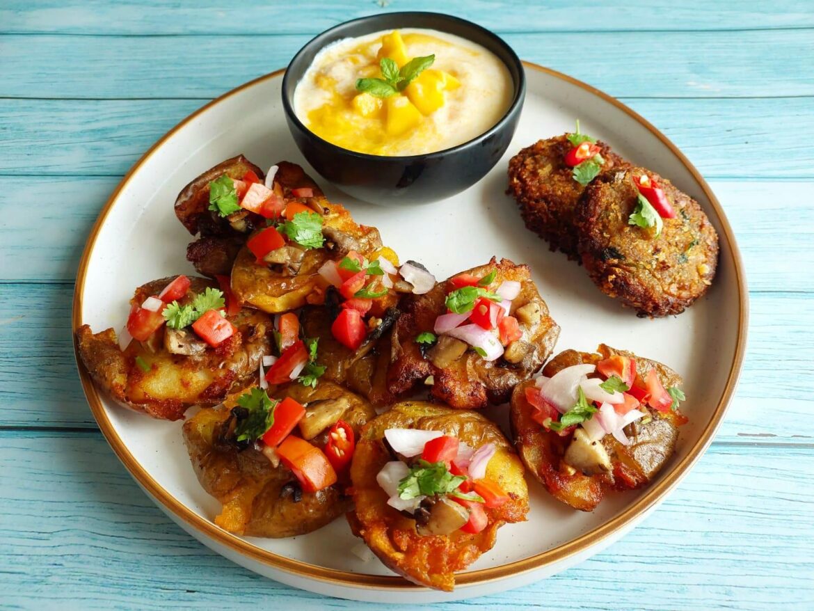 Crispy Smashed Potatoes
