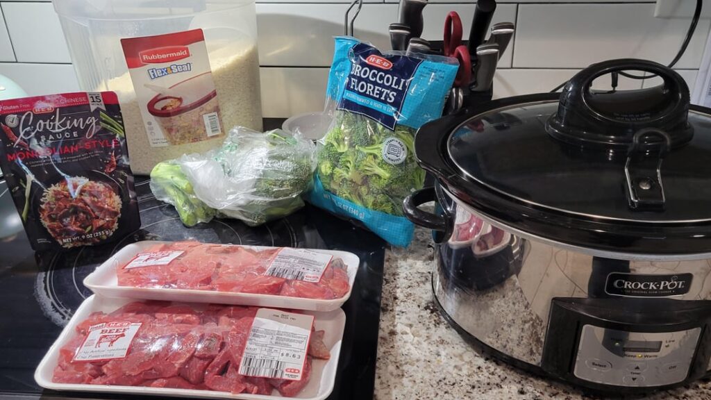 Beef and Broccoli over rice Beef and Broccoli over rice