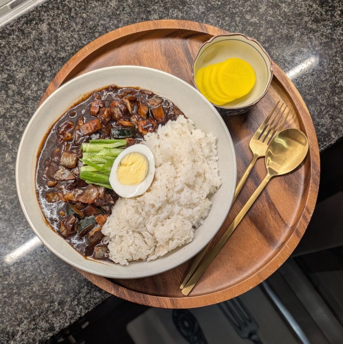 I thought gochujang was the stickiest thing in the world... until I used chunjang