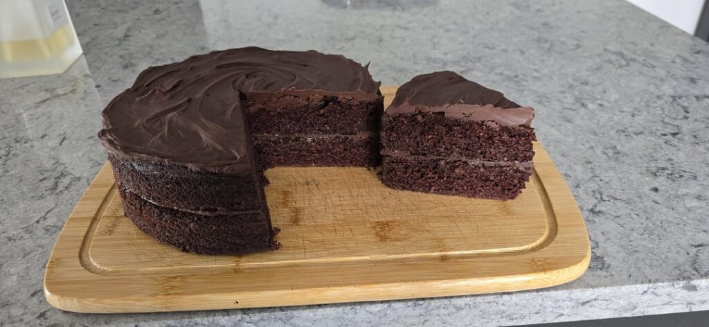 Sugar free chocolate cake