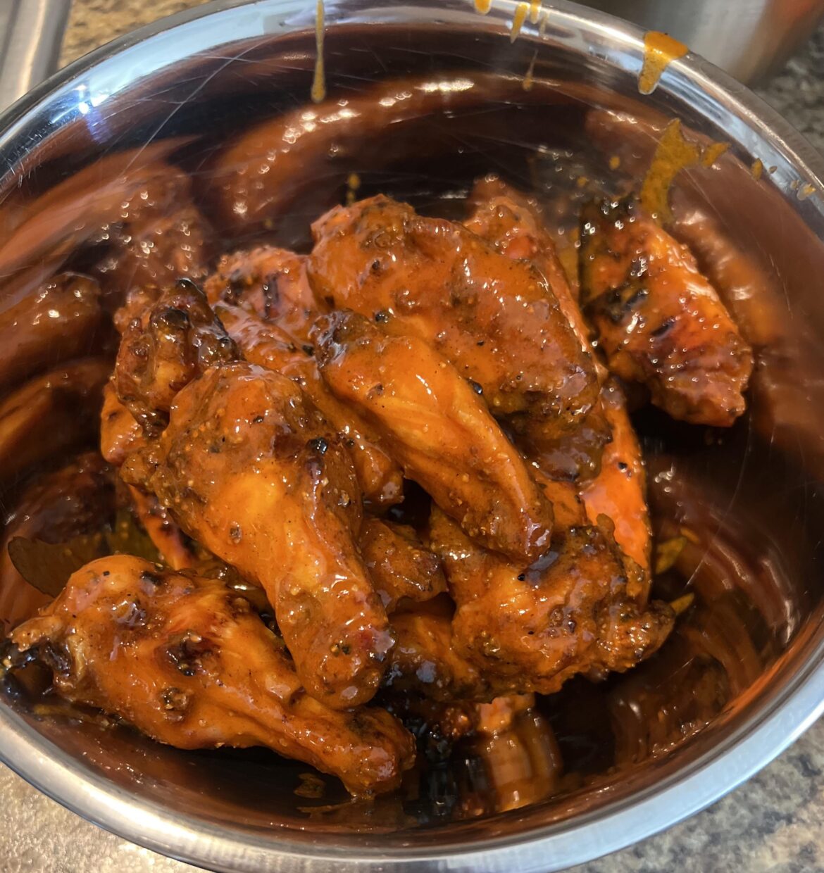 Cooked wings on the Traeger tonight for the first time! Absolute game changer!