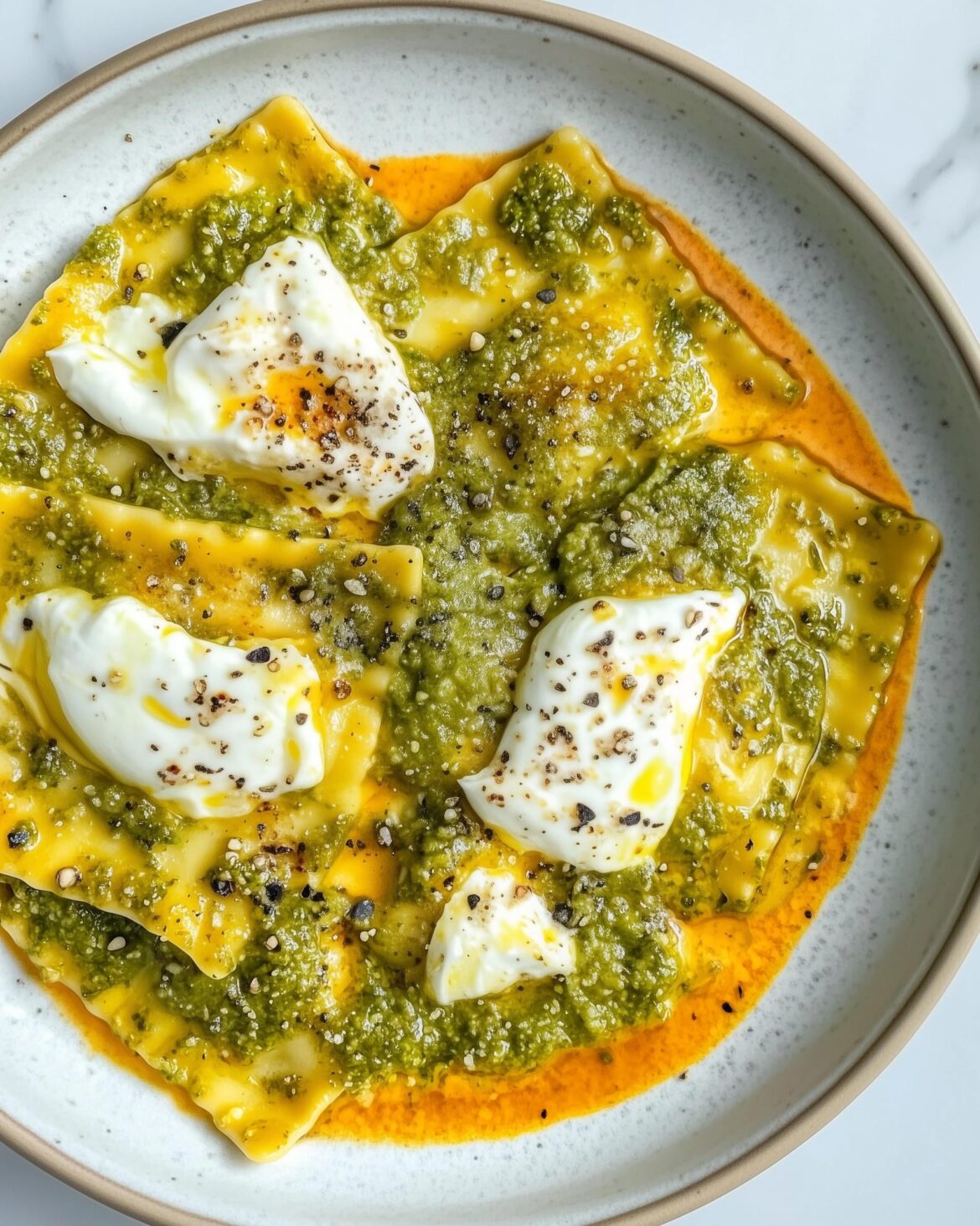 Green Pesto Ravioli Green Pesto Ravioli