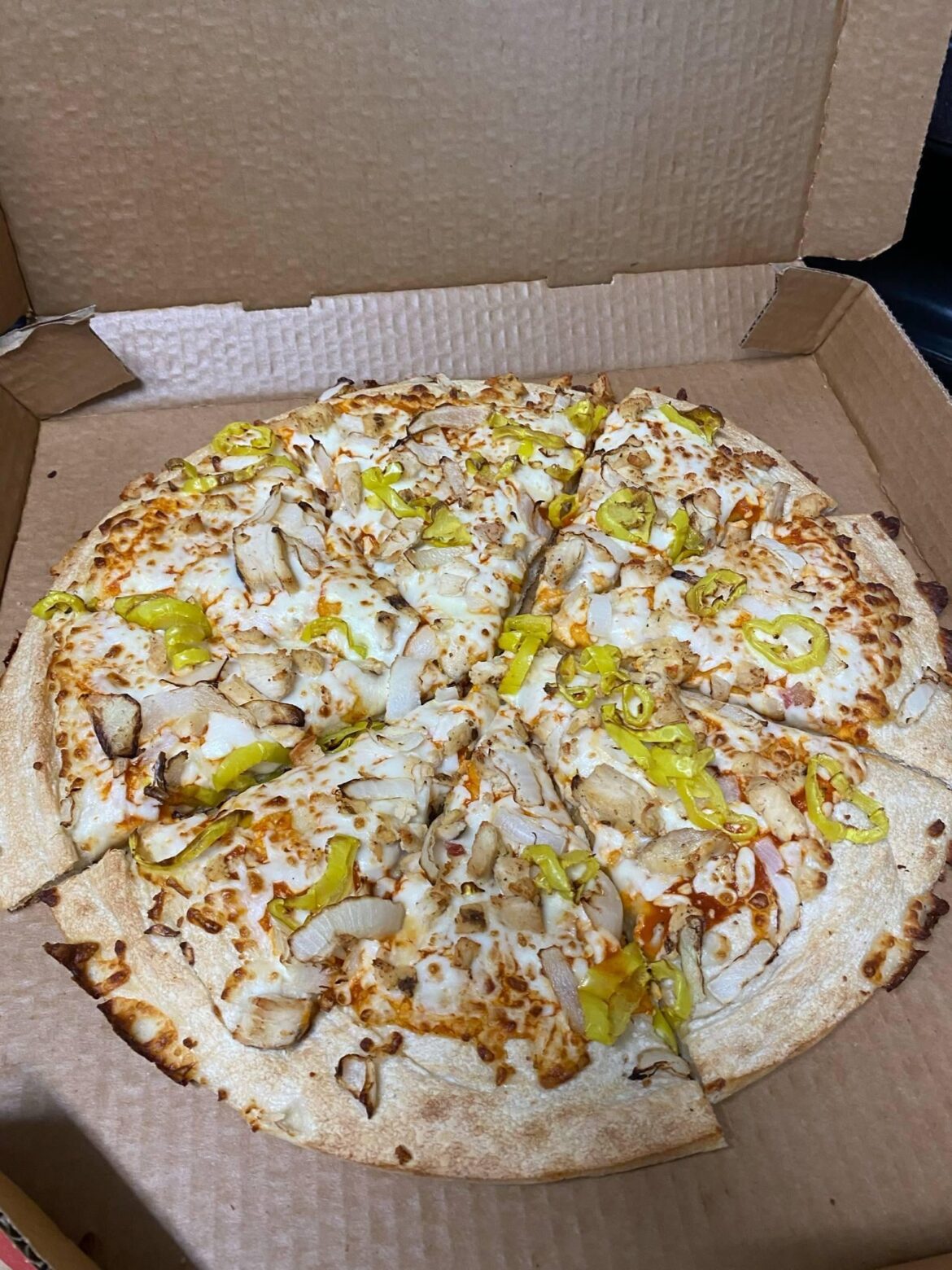 "Pan Pizza" from Pizza Hut.