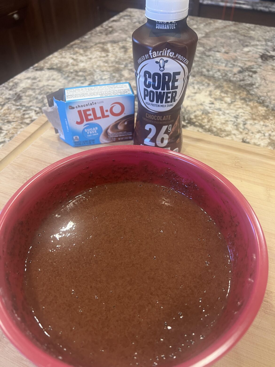Protein pudding!