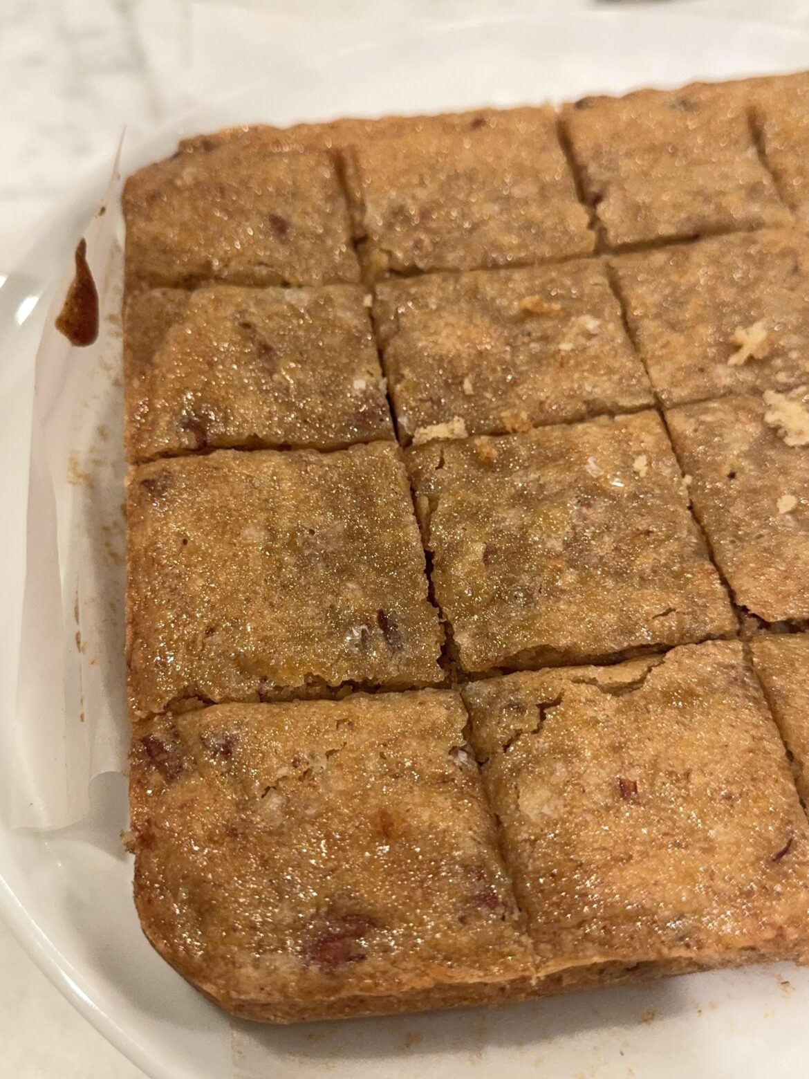 Banana Bread Blondies
