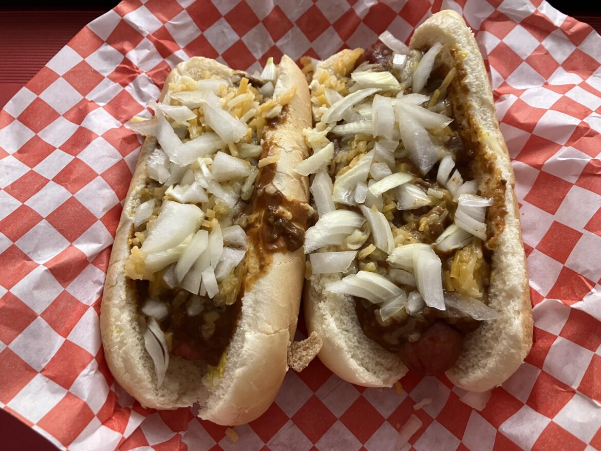 2:30am chili cheese dogs. Simple and effective.