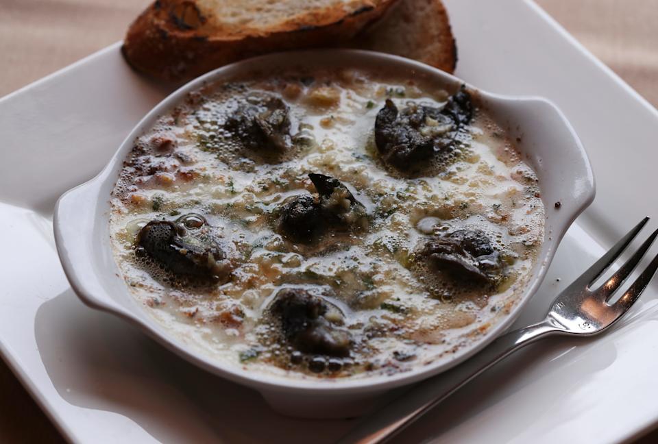 The Escargots served at Brasserie Provence in Louisville, Ky. on Nov. 20, 2019.  