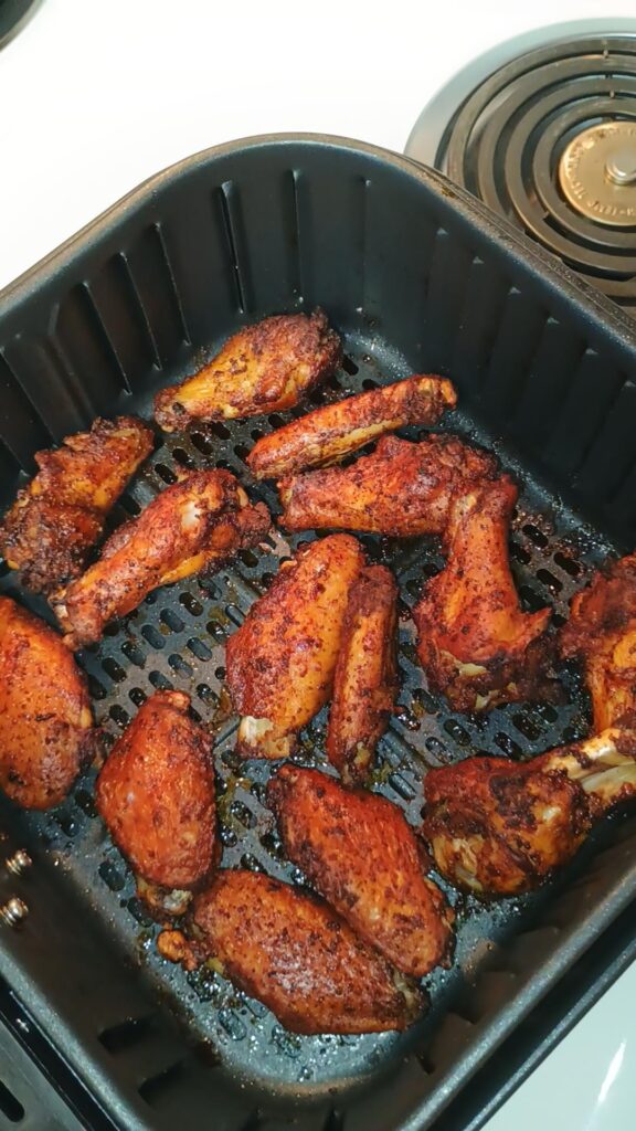 Air fryer wings