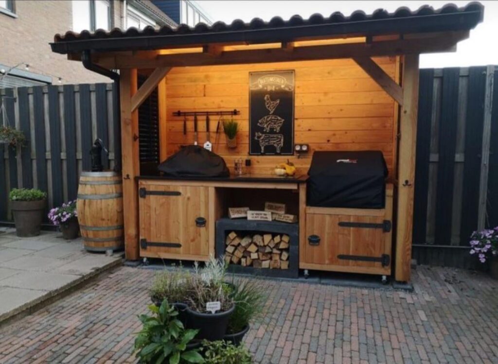 Anyone have a BBQ shelter like this?