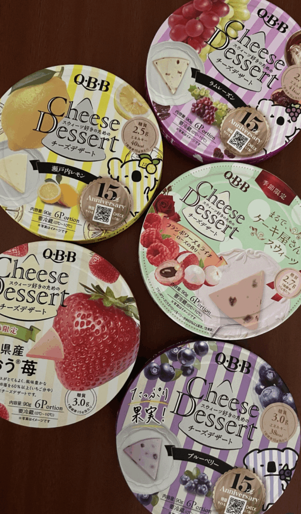 Have you guys tried these cheese desserts? My partner brought this home for me from Japan.