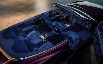 Genesis X Gran Convertible concept - interior