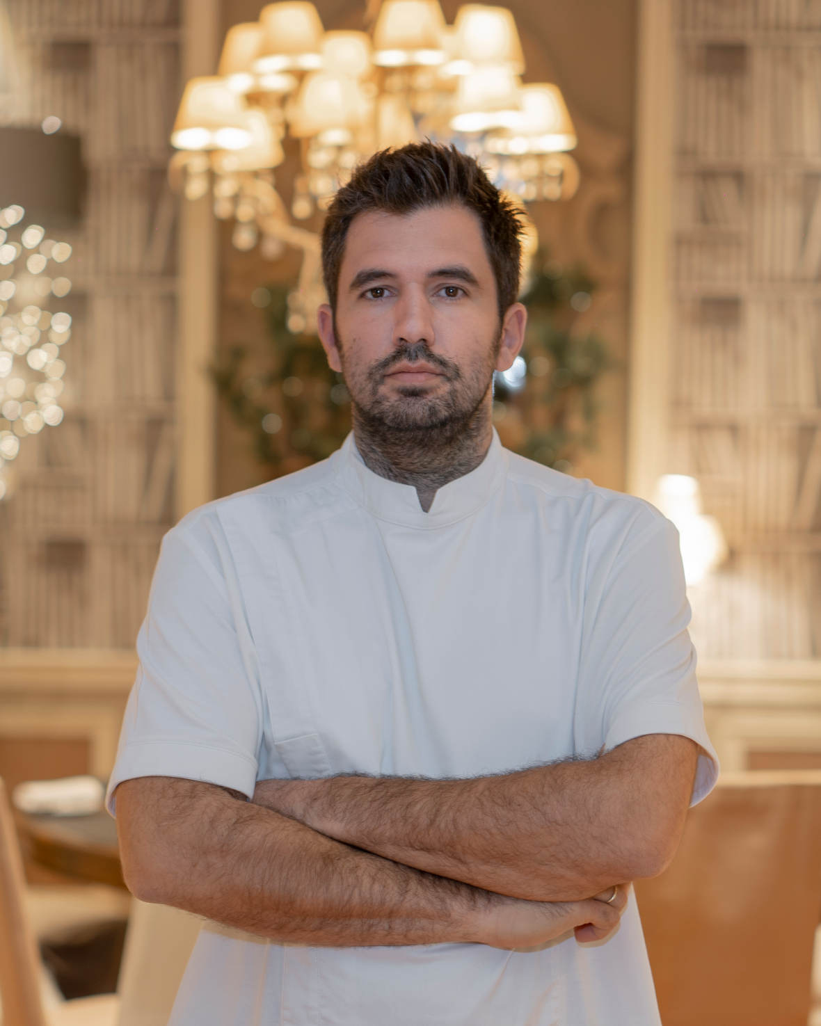 Chef Gikas Xenakis, of Aleria restaurant. © Aleria