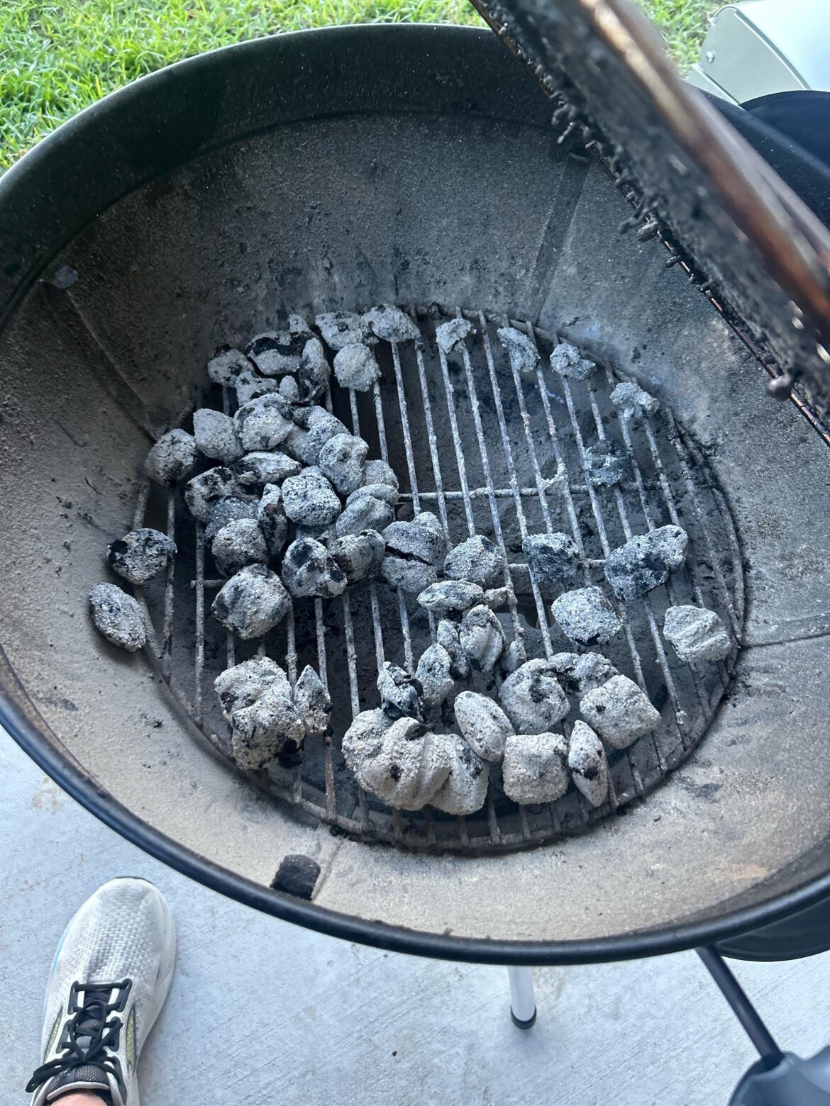 What to do with left over coals