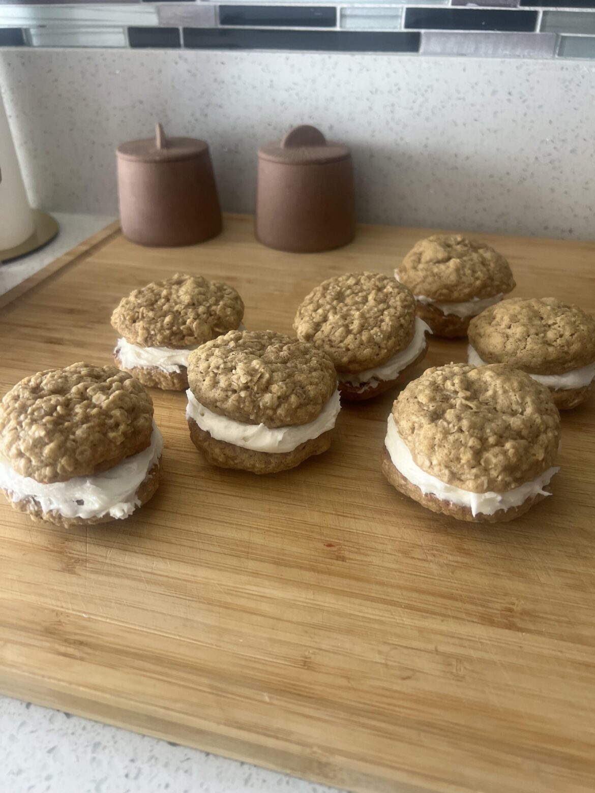 Homemade oatmeal cream pies