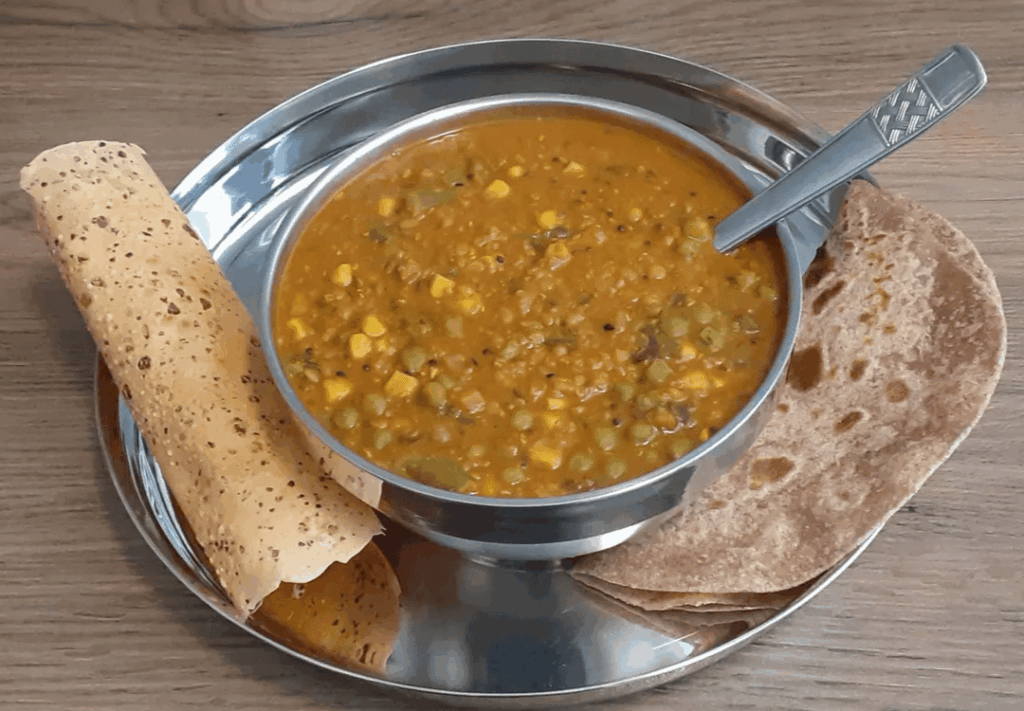 Masoor Dal (Indian red lentil soup)