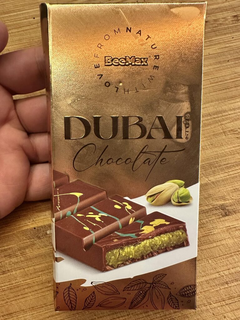 For those looking for Dubai chocolate