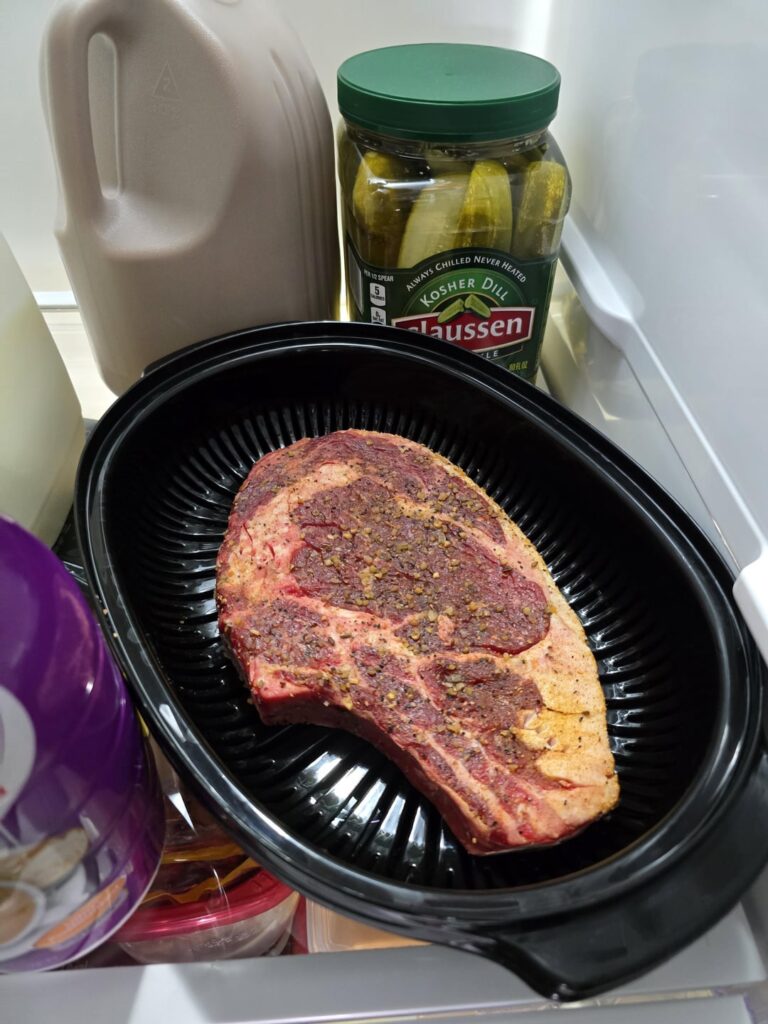 Steak celebrating a new job!