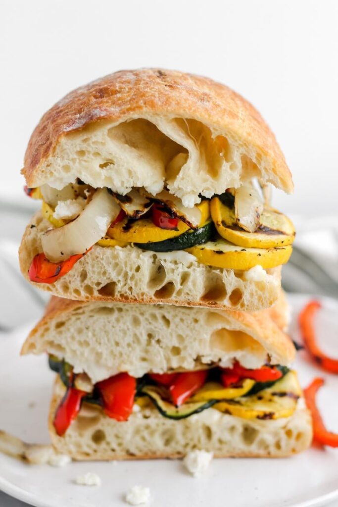Grilled Vegetable Sandwich