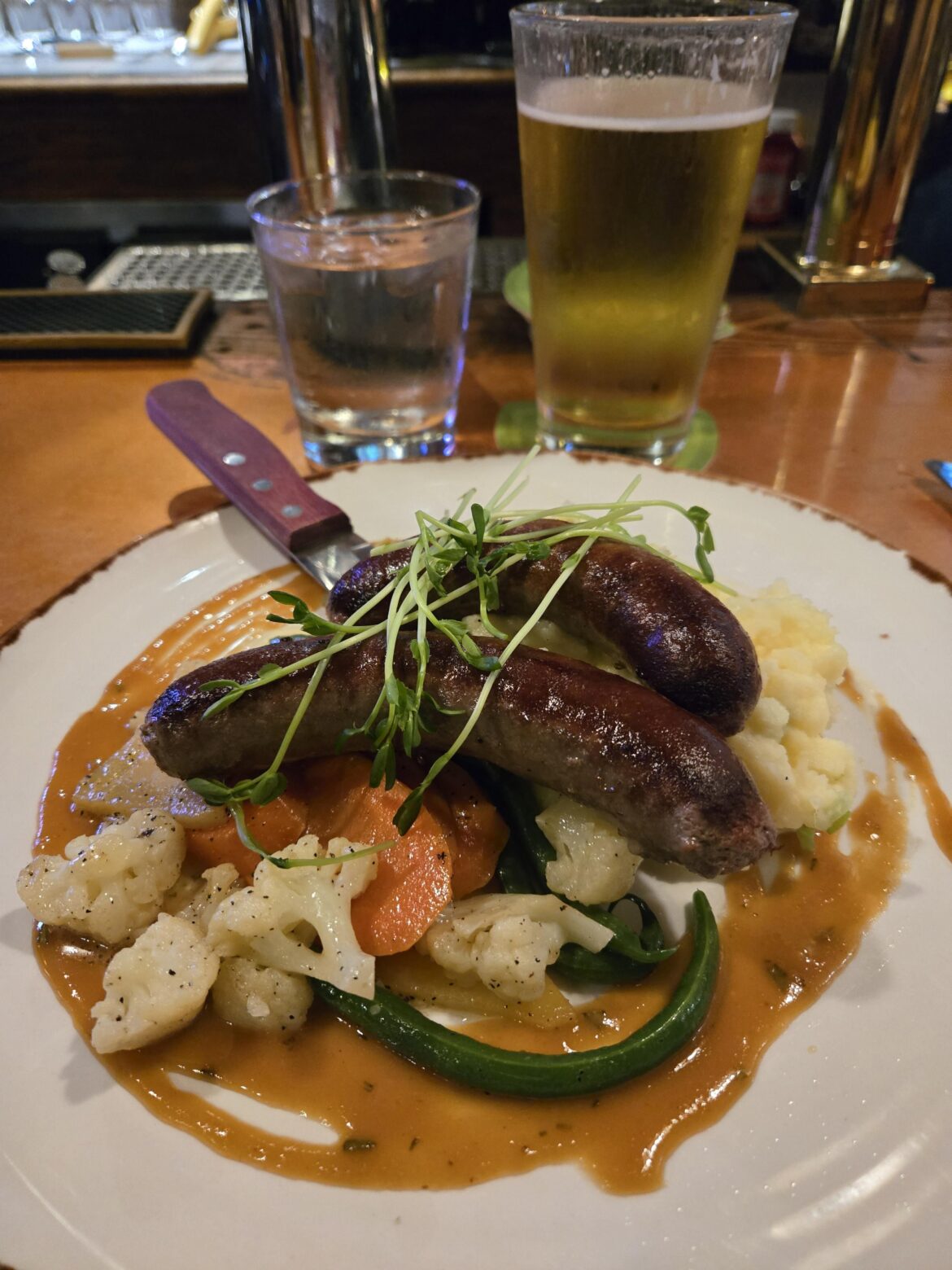 Lamb Sausages from Abbot Pub Lamb Sausages from Abbot Pub