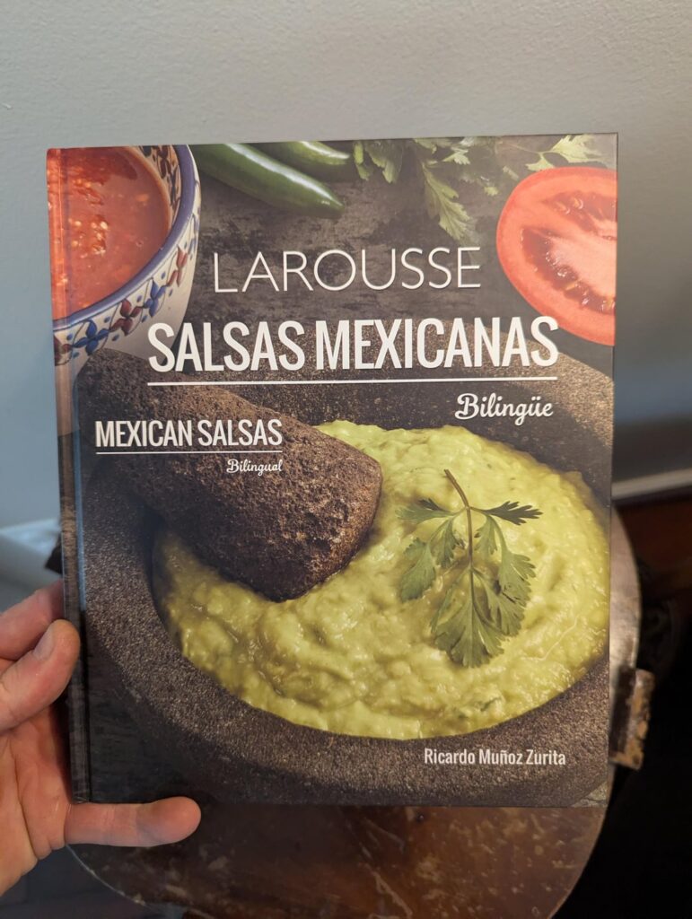 I heard we are sharing our Salsa books